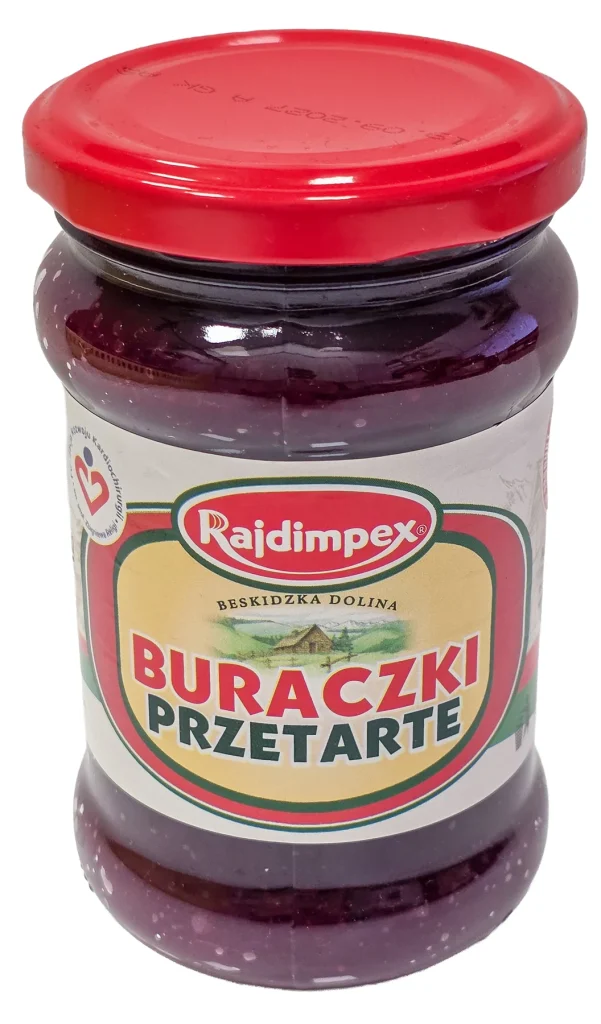 Buraczki przetarte 300 g - Rajdimpex