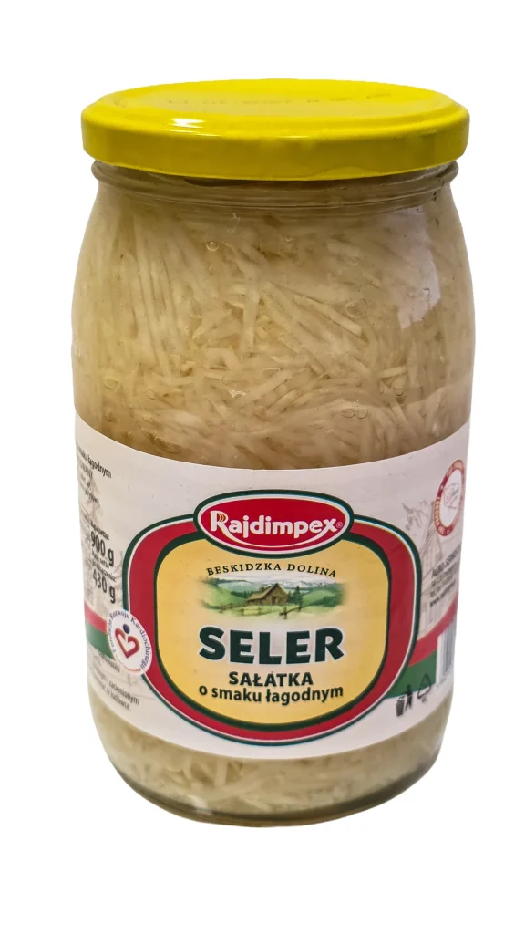 Sałatka z selera 900 g - Rajdimpex