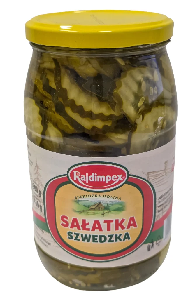 Sałatka szwedzka 900 g - Rajdimpex
