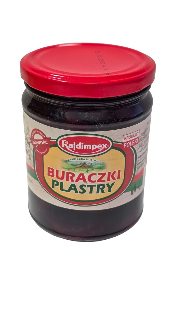 Buraczki plastry 470 g Rajdimpex