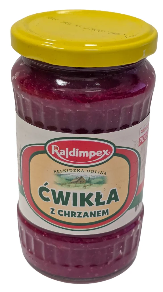 Ćwikła z chrzanem 300 g Rajdimpex